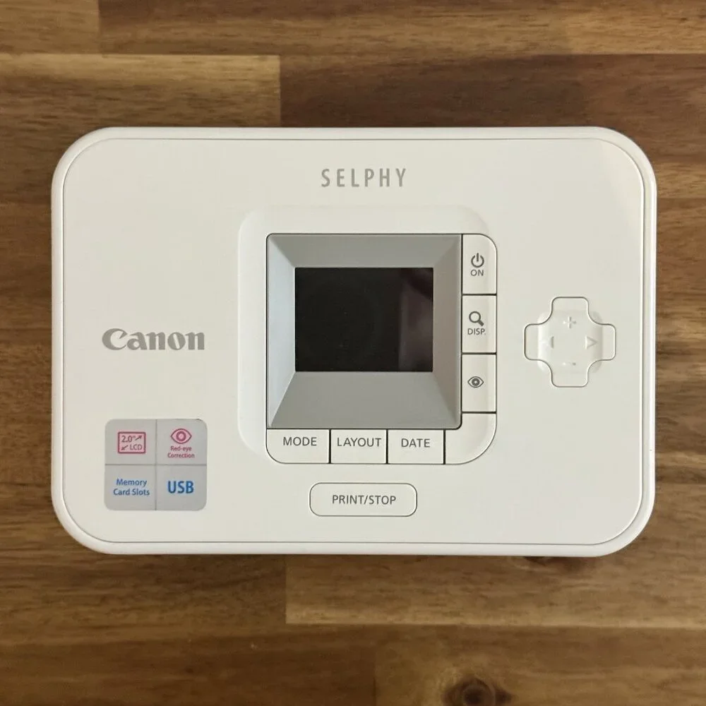 Canon Selphy CP740 Compact Color Photo Printer Open Box Includes SD Card READ!